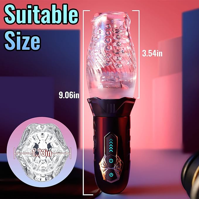 I regret not buying it sooner-Rocket💥Men Automatic Male Masturbator