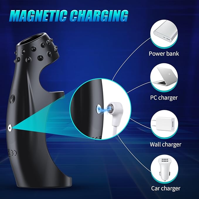 Become a hunk in 2024💥-wireless remote control cock ring