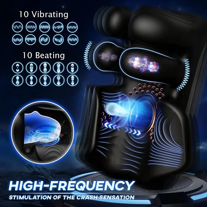 🏆Champion Trainer-10 Pulsating Vibrating Finger Penis Trainer