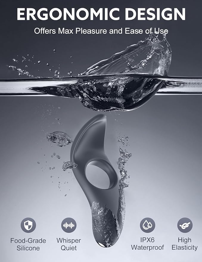 Couple series launched in April-VIB CRAFTER Cock ring vibrator