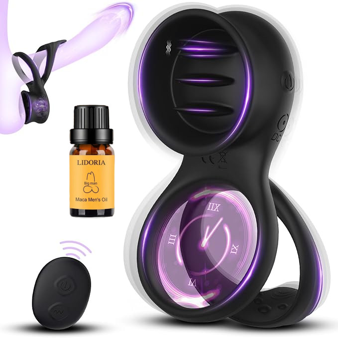 💥Limited time offer series launched in April-Multifunctional vibrating cock ring😍
