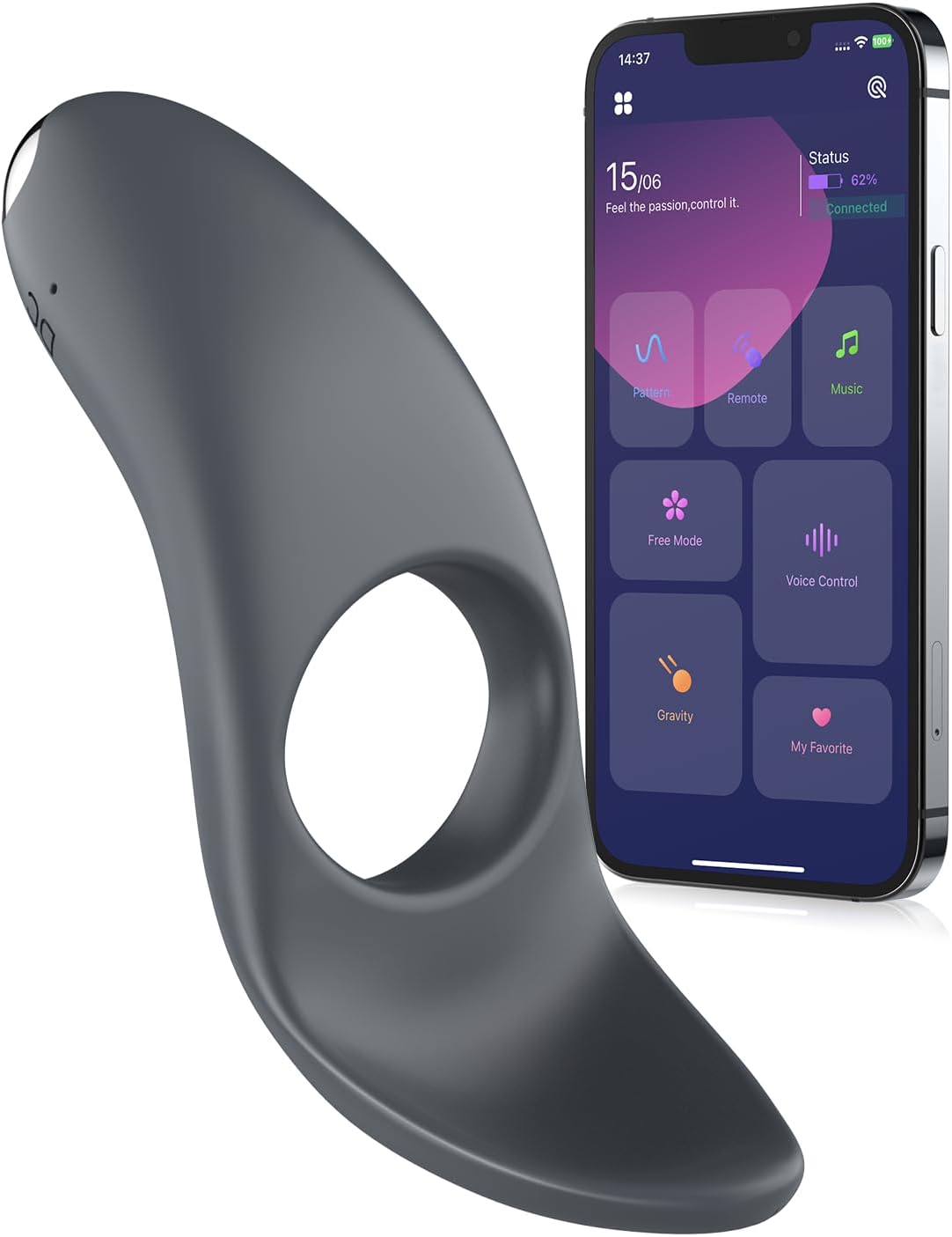 Couple series launched in April-VIB CRAFTER Cock ring vibrator