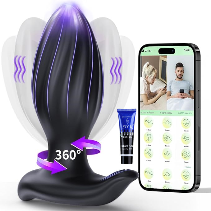 2024 Newly Upgraded Rotating Anal Vibrator Prostate Massager