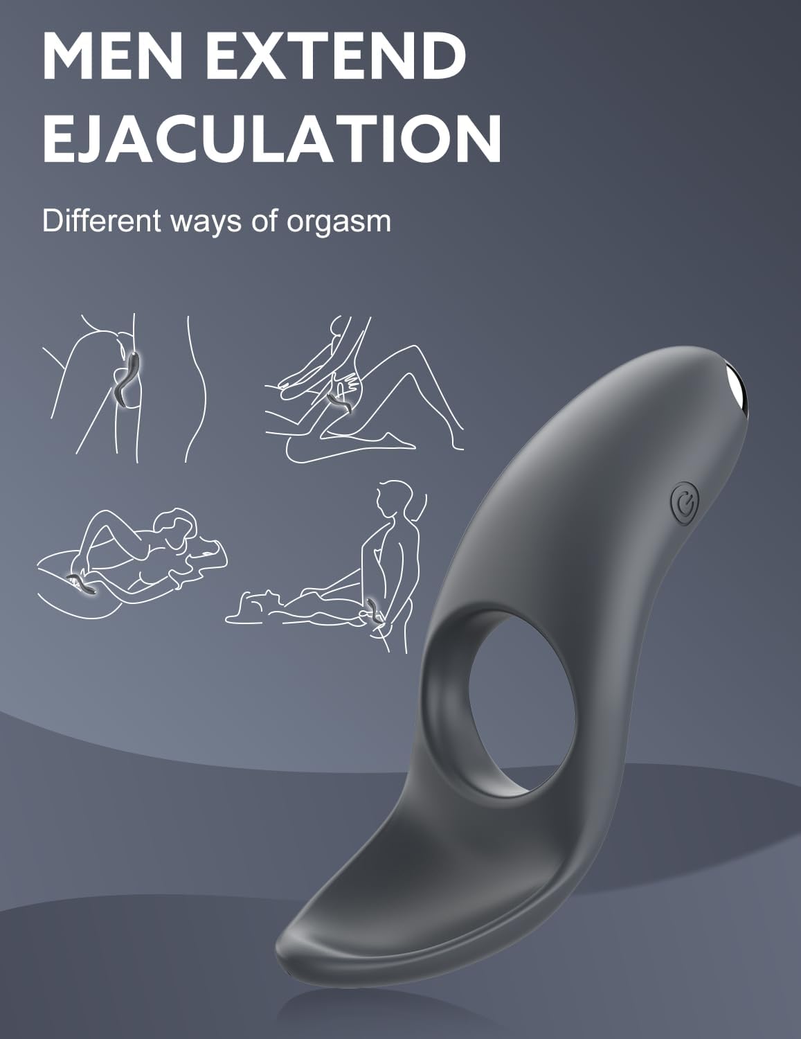 Couple series launched in April-VIB CRAFTER Cock ring vibrator