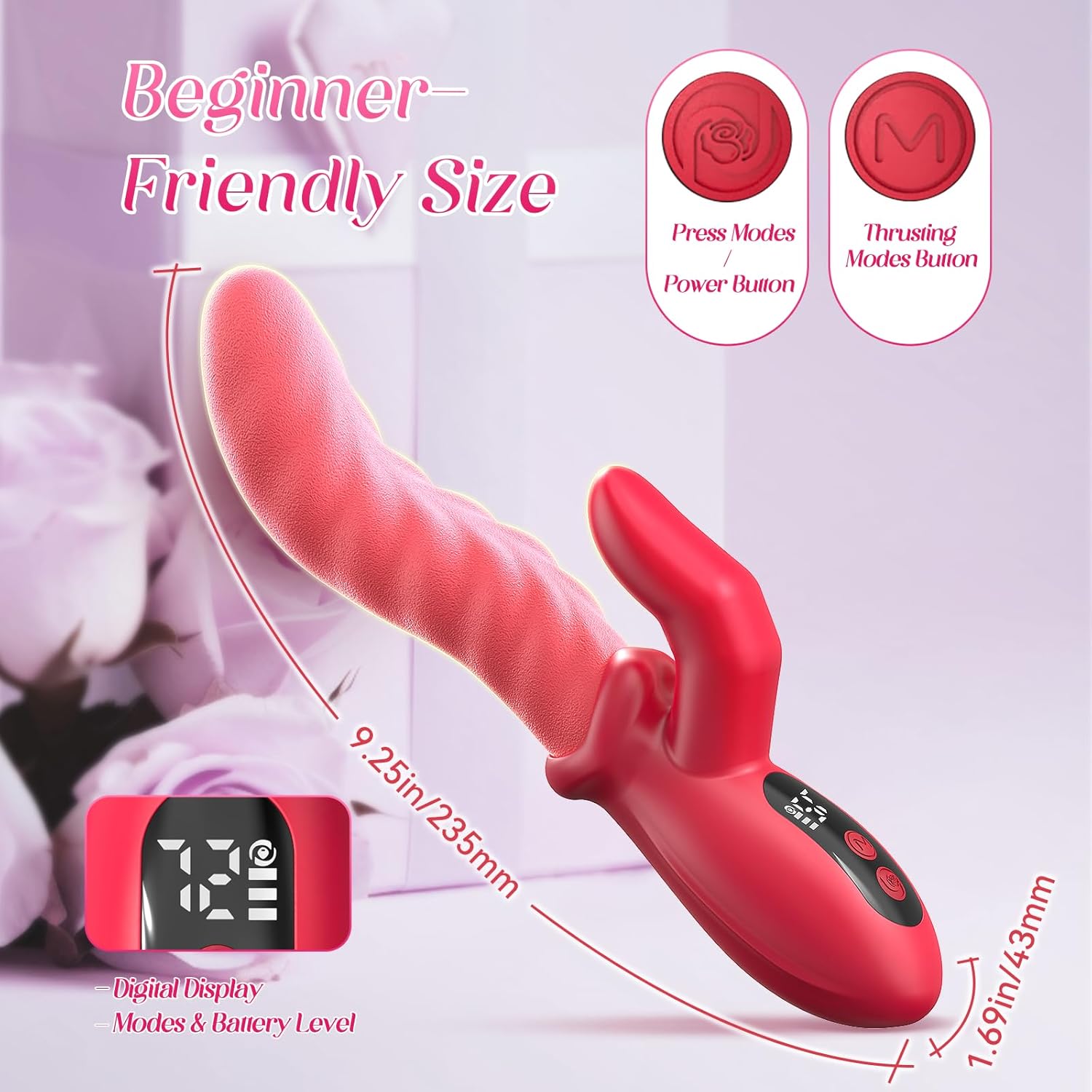 2025 Upgraded Realistic Tongue Sex Toy for Women-