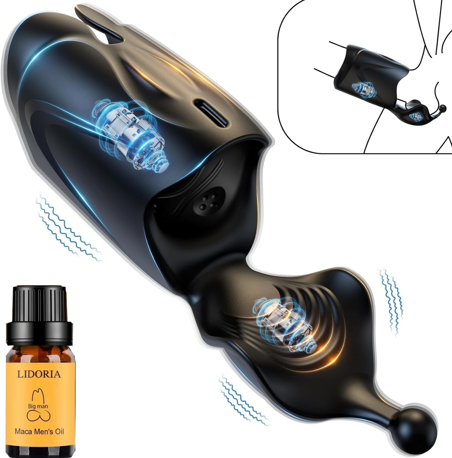🔥Hot-selling couple series launched in summer- Penis Training Vibrator