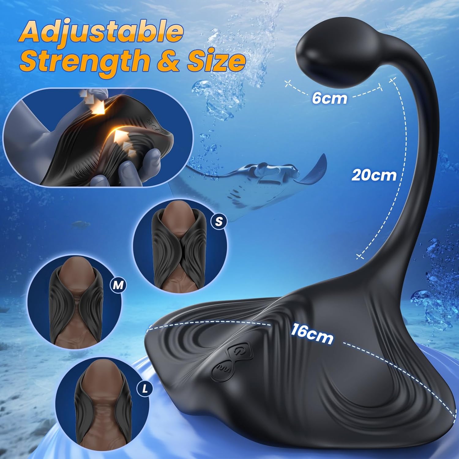 💥Special Launch in 2025 – 2-in-1 Prostate & Anal Massager with 9+9 Dual Vibration Modes🔥