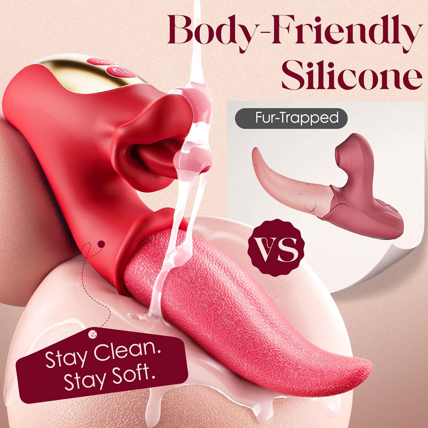 🔥🔥Summer Blowout Only $39.99-💋3 in 1 Powerful Tongue Vibrator 