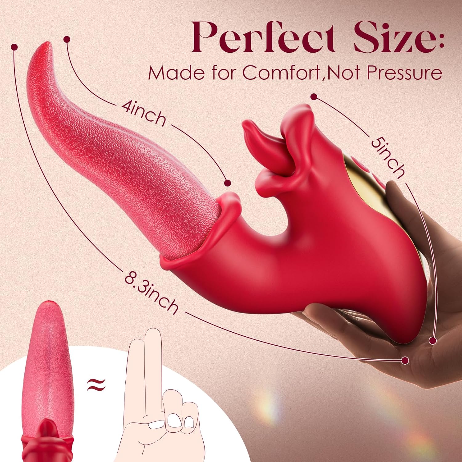 🔥🔥Summer Blowout Only $39.99-💋3 in 1 Powerful Tongue Vibrator 