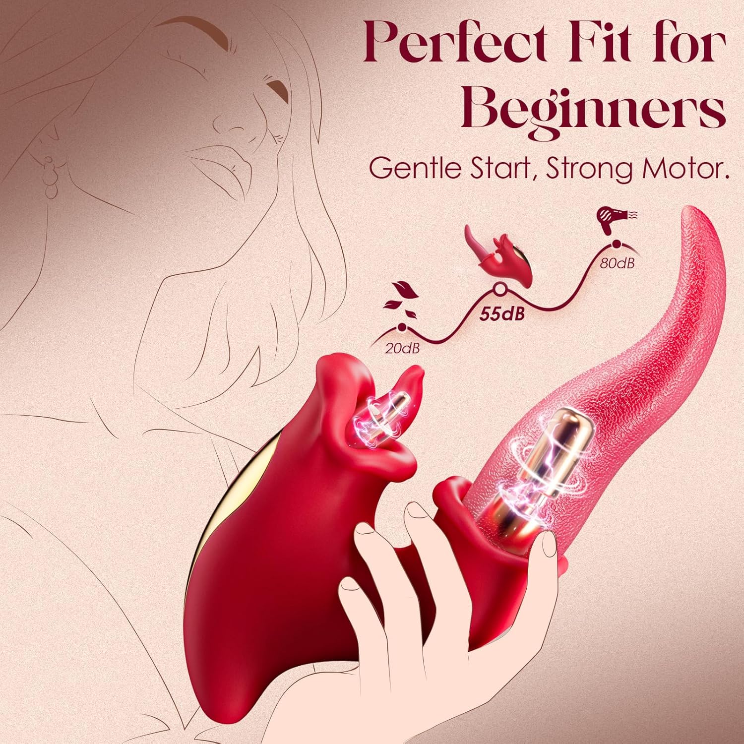 🔥🔥Summer Blowout Only $39.99-💋3 in 1 Powerful Tongue Vibrator 