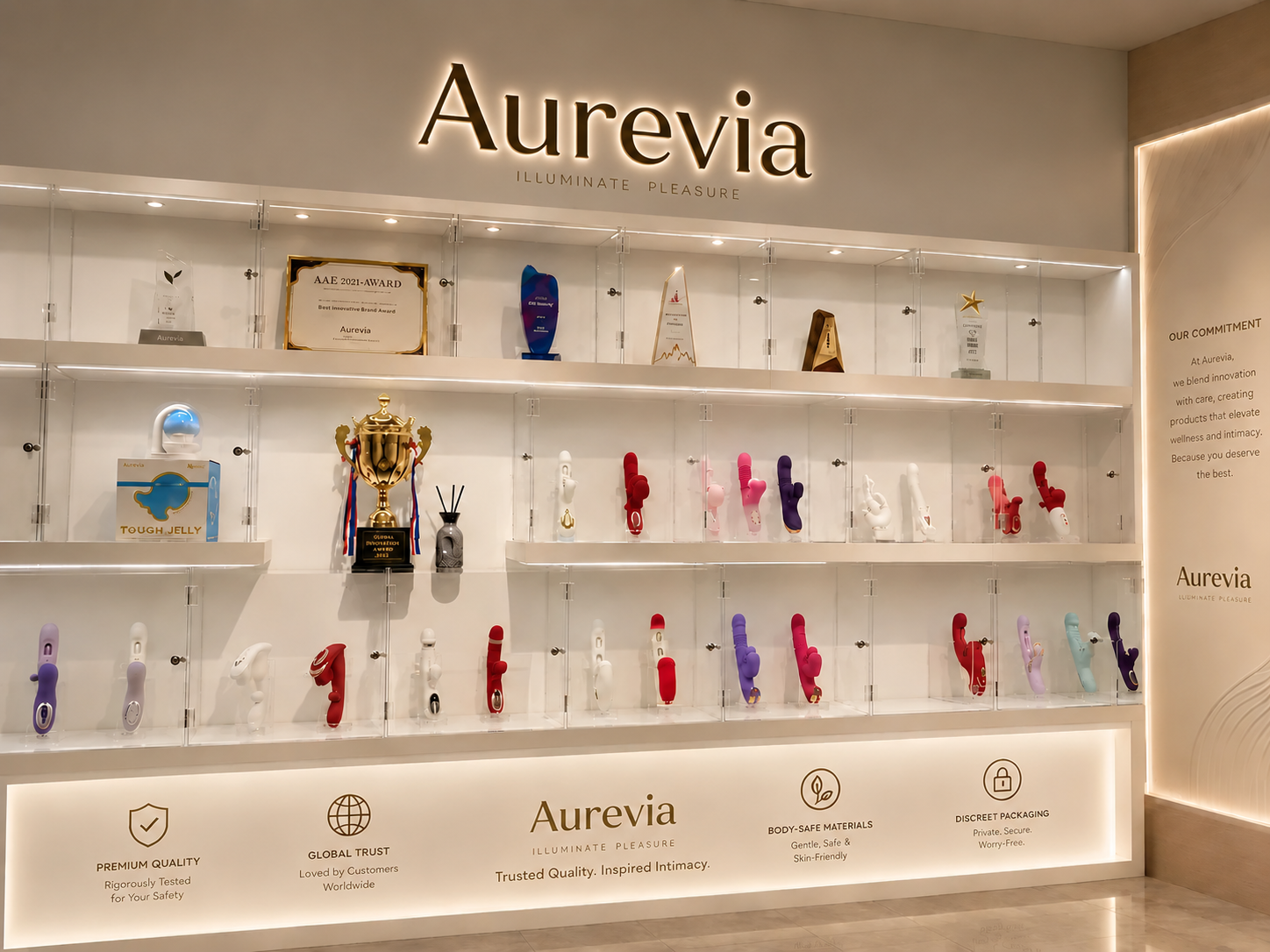 Aurevia showroom