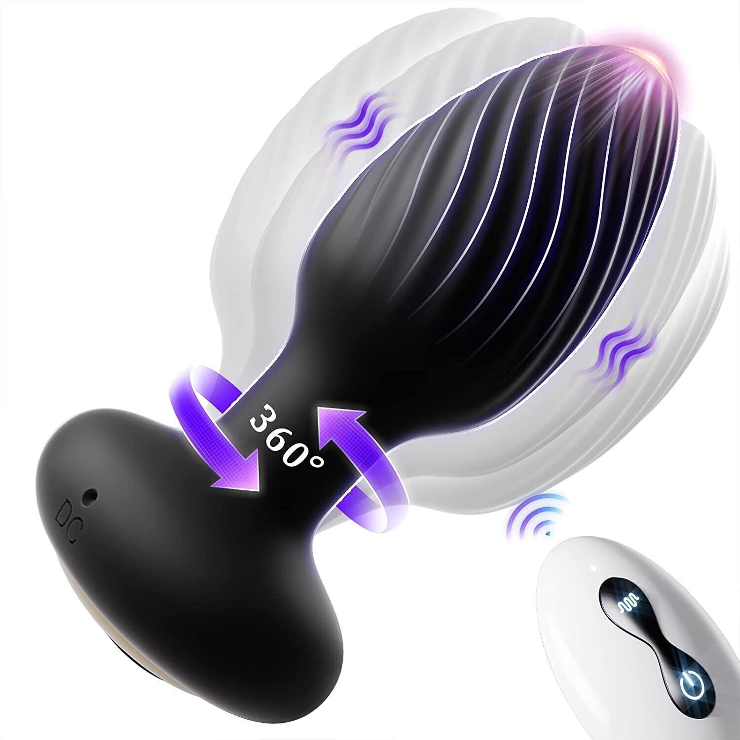 🎁Rotating anal vibrator prostate massager