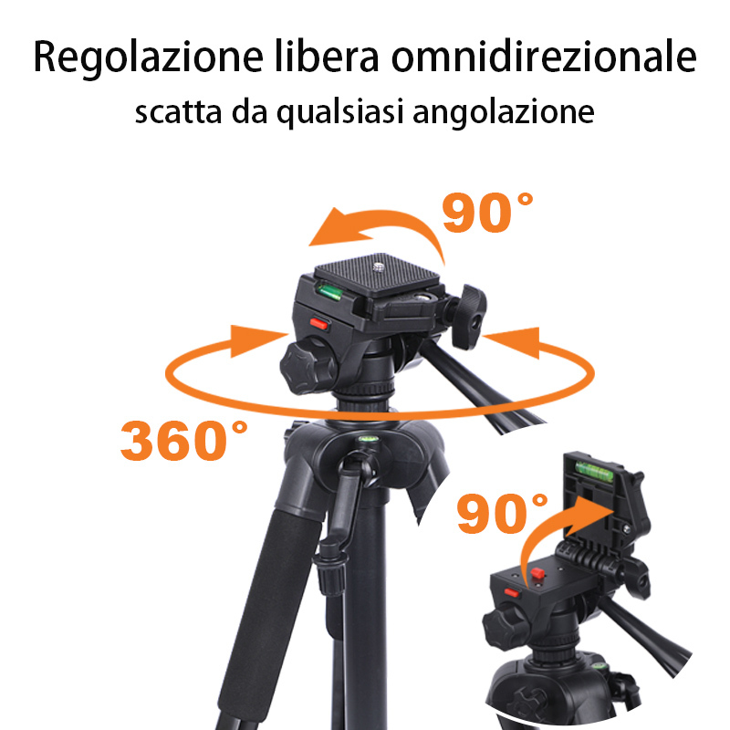 Treppiede per telescopio (estensibile fino a 150 cm, compatibile universalmente)
