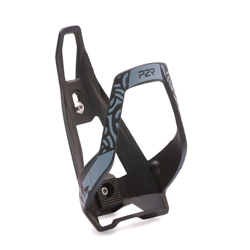 P2R HUGG wave steel blue-bottle cage