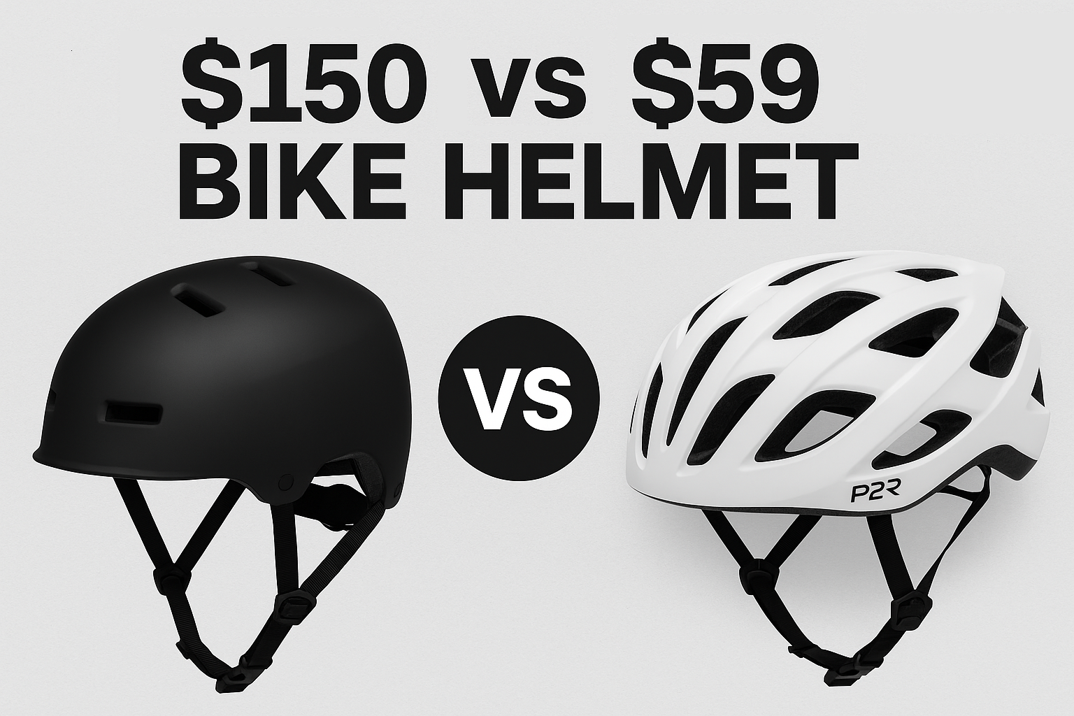 $59 vs $150 Bike Helmets: What’s the Real Difference? A 2025 Breakdown You Can’t Miss!-P2R