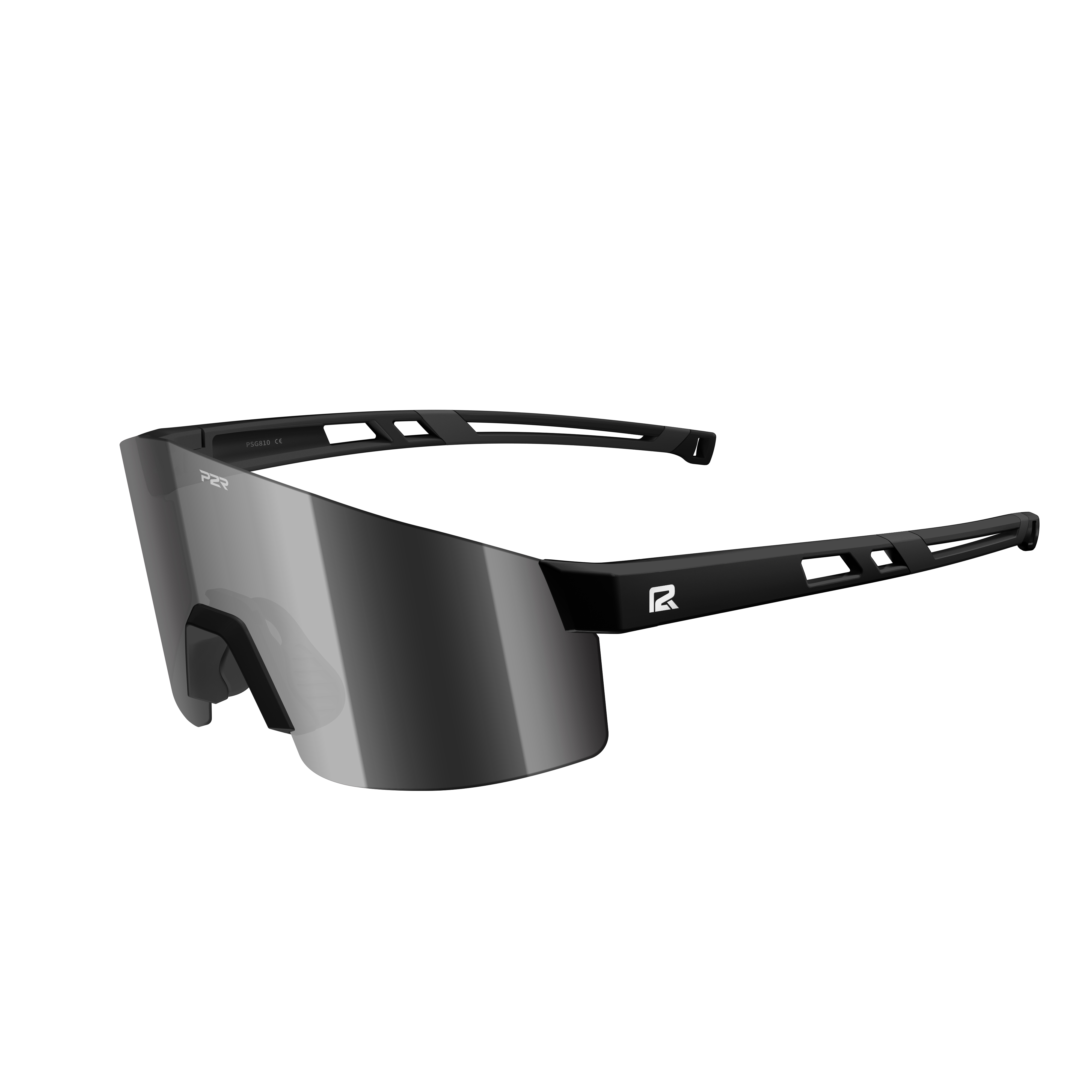P2R G10 photochromic cycling sunglasses with Cat.1–3 adaptive lens and REVO coating
