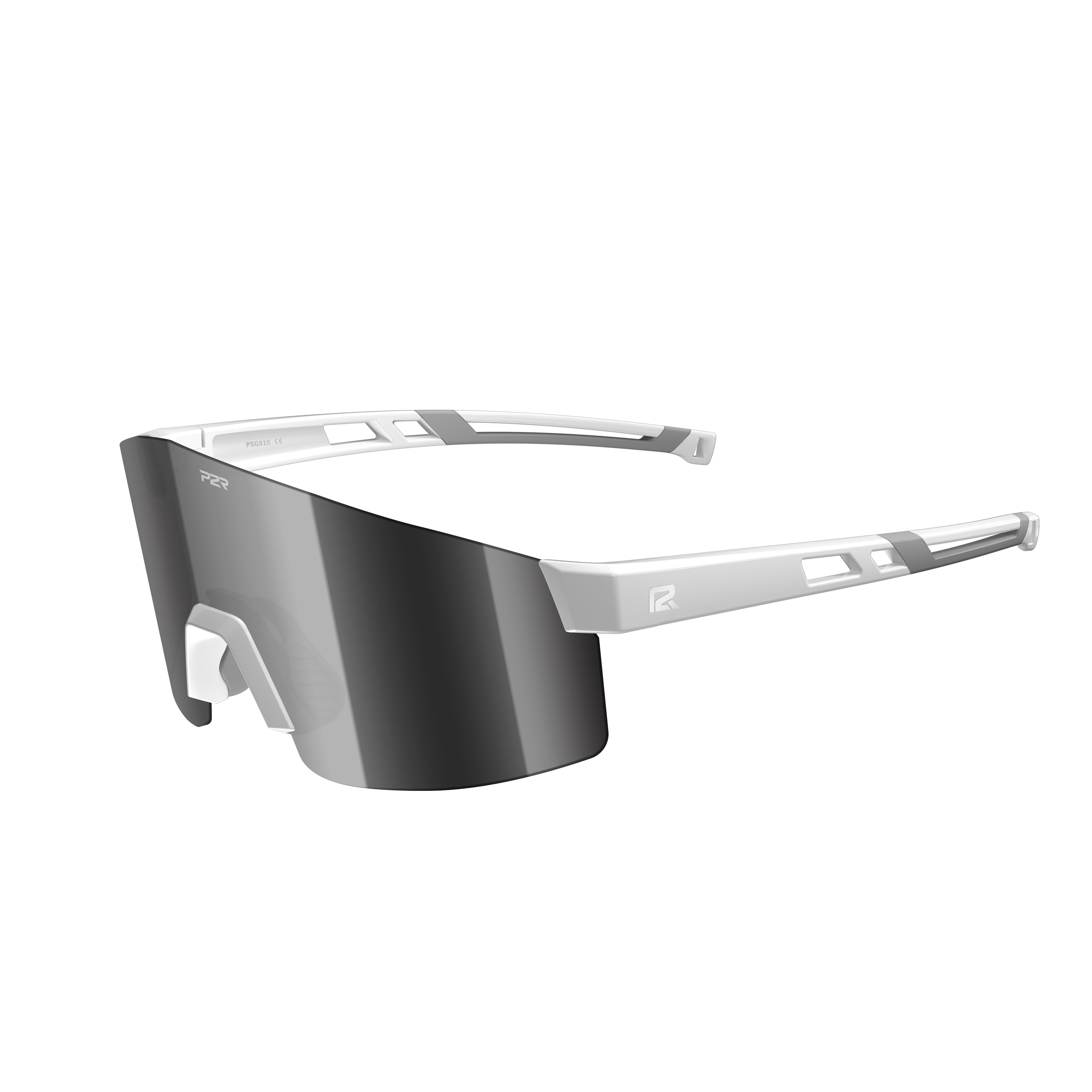 P2R G10 photochromic cycling sunglasses with Cat.1–3 adaptive lens and REVO coating
