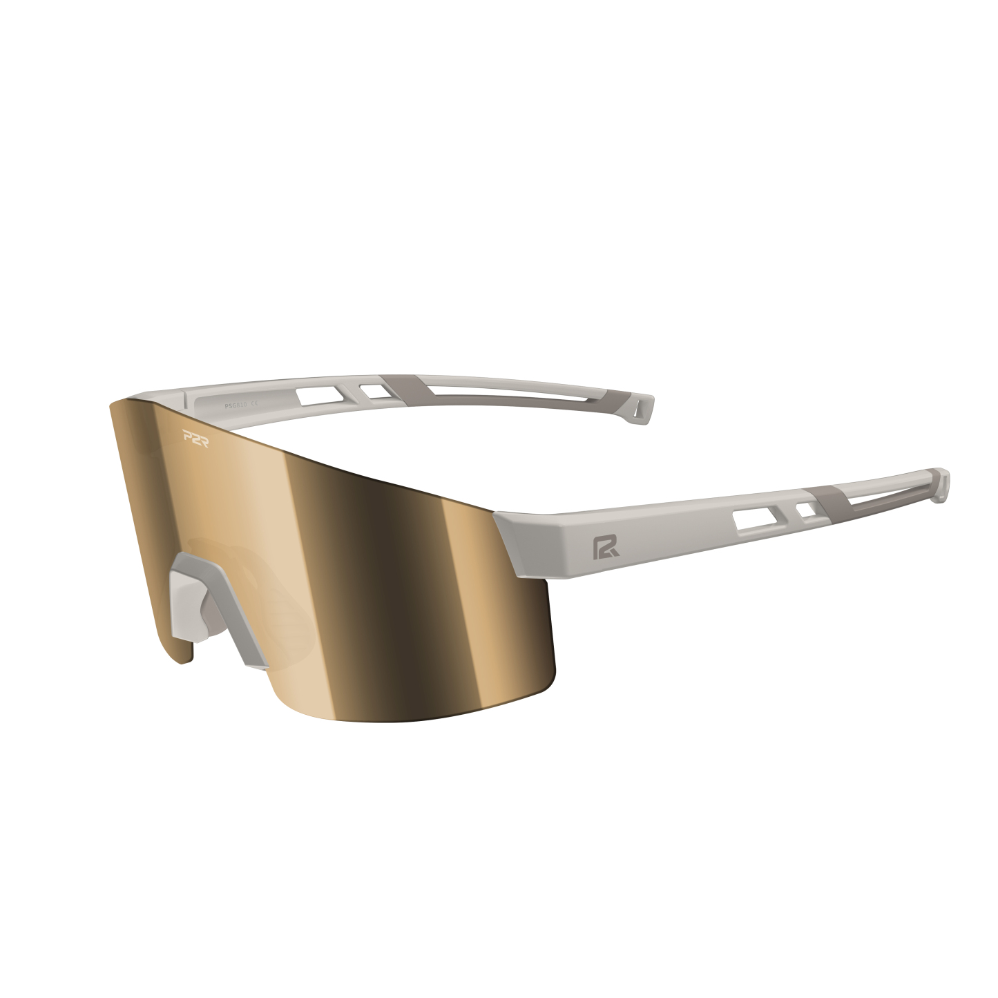 P2R G10 photochromic cycling sunglasses with Cat.1–3 adaptive lens and REVO coating