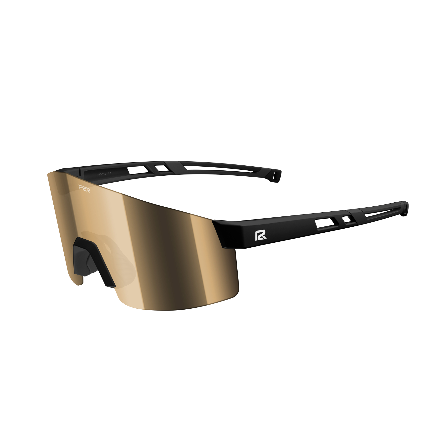 P2R G10 photochromic cycling sunglasses with Cat.1–3 adaptive lens and REVO coating