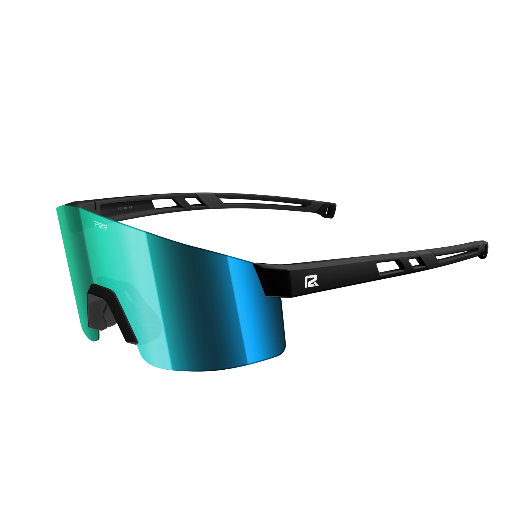 P2R G10 photochromic cycling sunglasses with Cat.1–3 adaptive lens and REVO coating