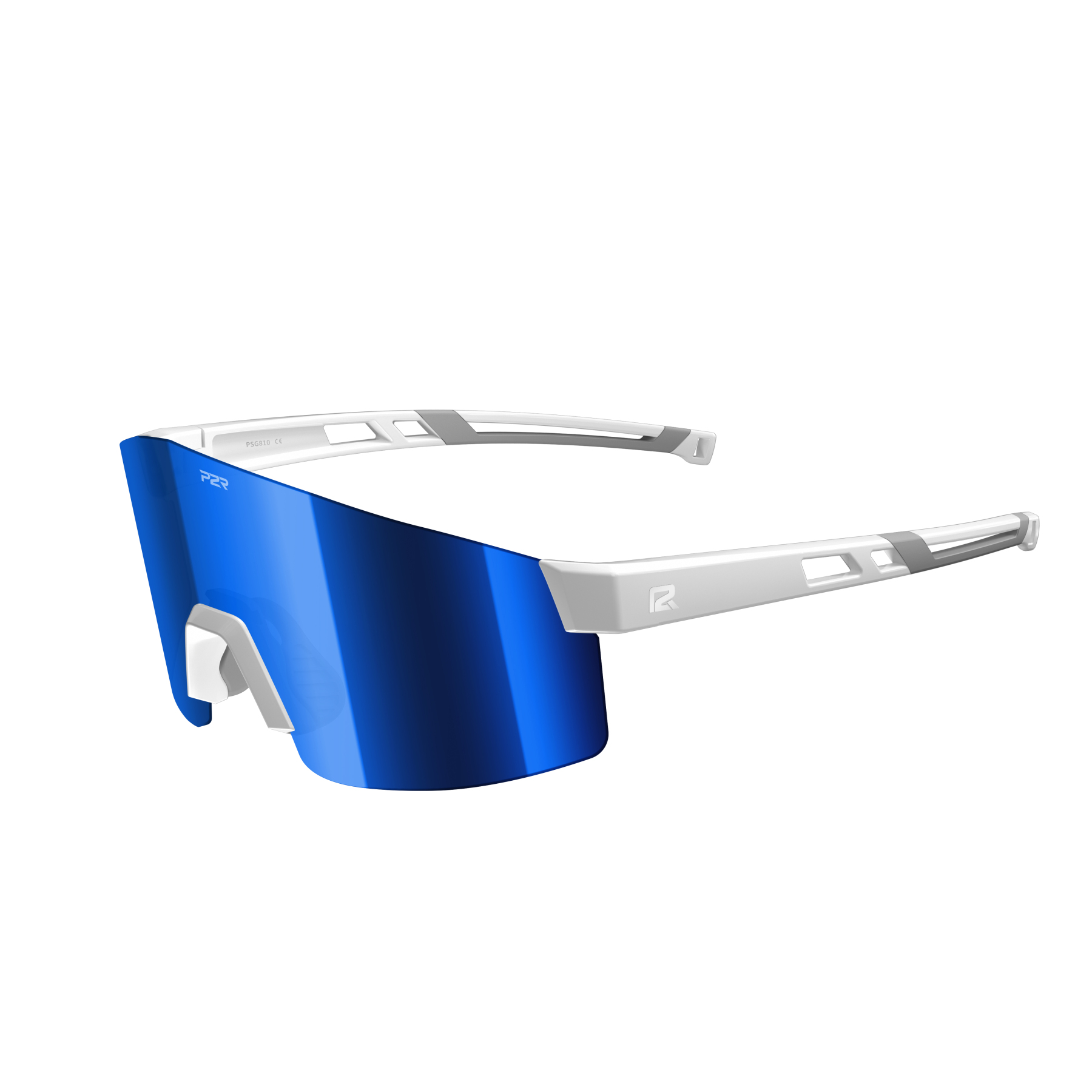P2R G10 photochromic cycling sunglasses with Cat.1–3 adaptive lens and REVO coating