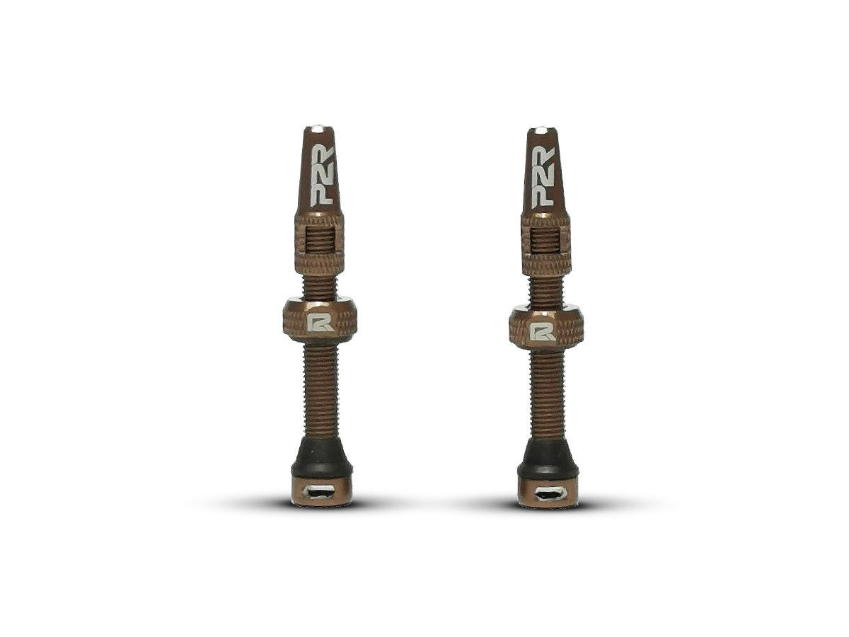 P2R tubeless valve FR-11C, AL, 46mm, GOLD  (OEM)