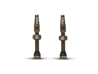 P2R tubeless valve FR-11C, AL, 46mm, GOLD  (OEM)