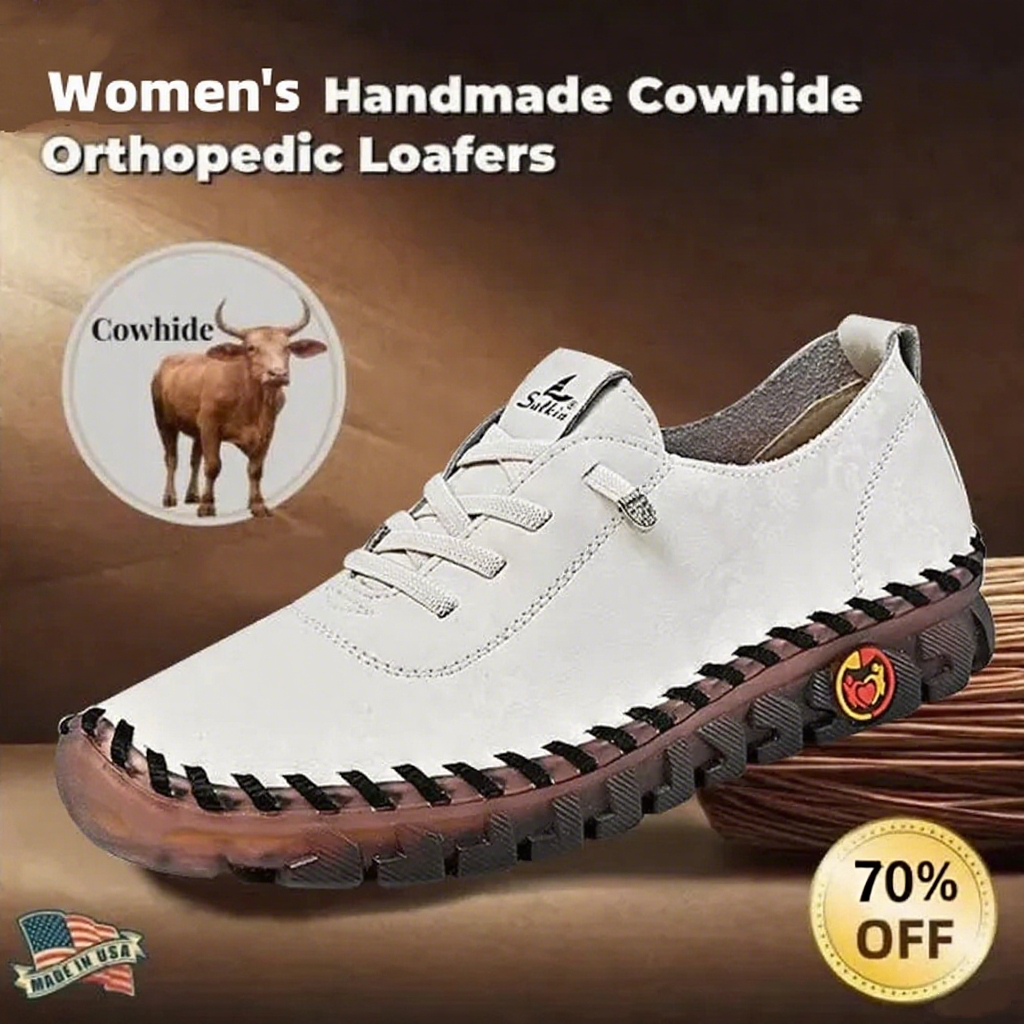 Women's Comfortable Non-slip Orthopedic Tendon Soft Sole Walking Shoes