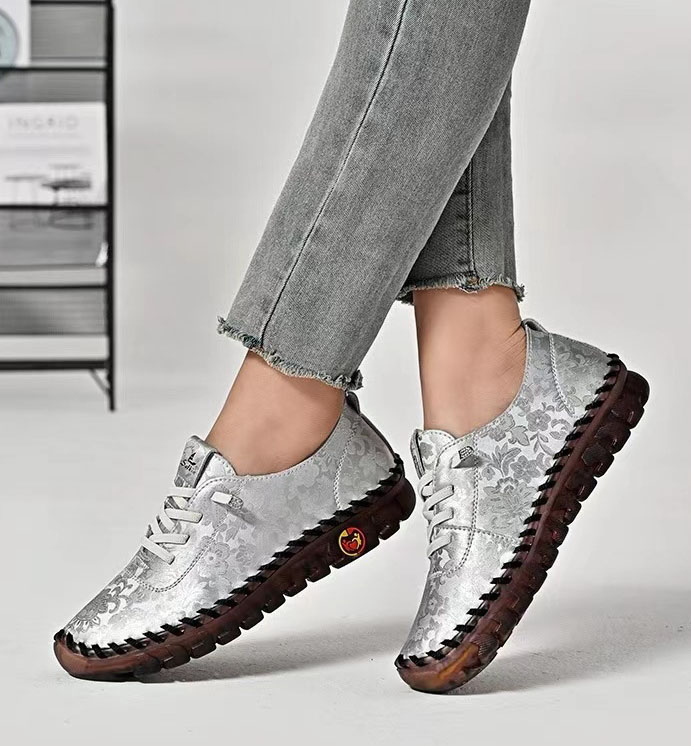 Women's Comfortable Non-slip Orthopedic Tendon Soft Sole Walking Shoes