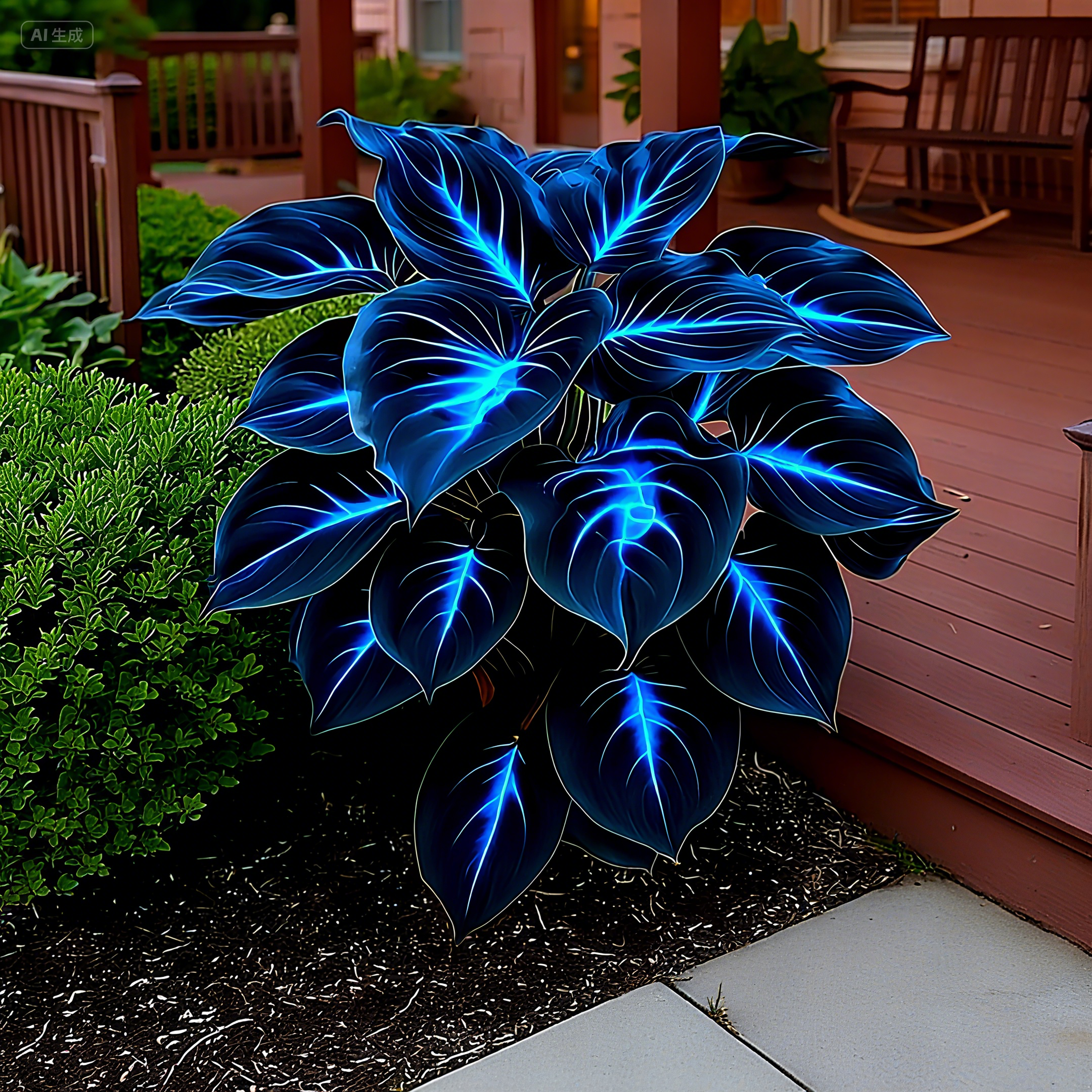 💥 2025 Hot New Release –Midnight Aurora Hosta, The Plant That Glows at Night 🌌