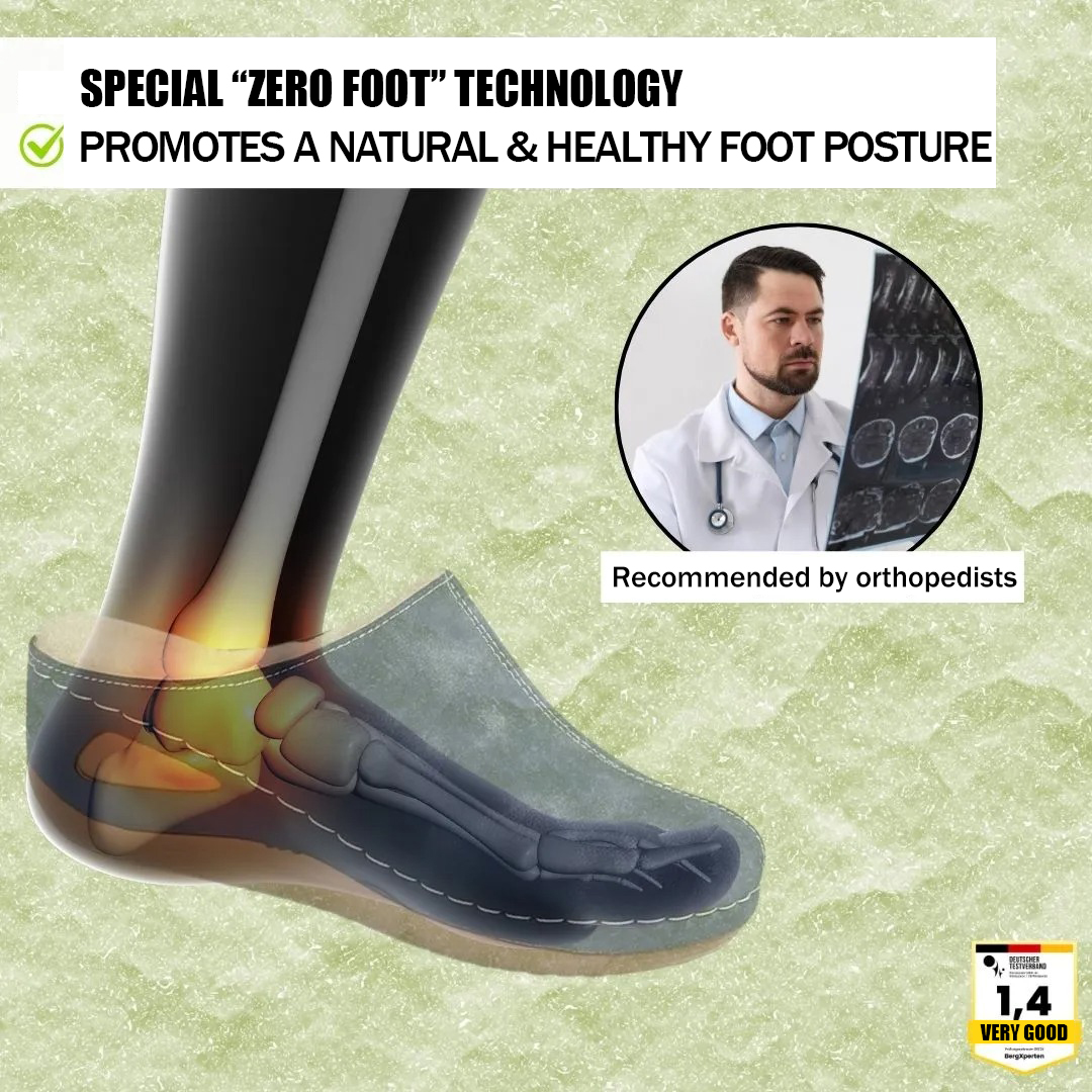 Vivastep - ergonomic and non-slip winter slippers for pain relief