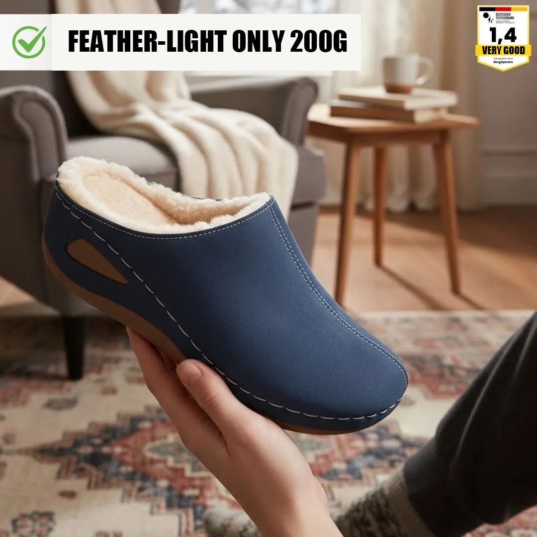 Vivastep - ergonomic and non-slip winter slippers for pain relief
