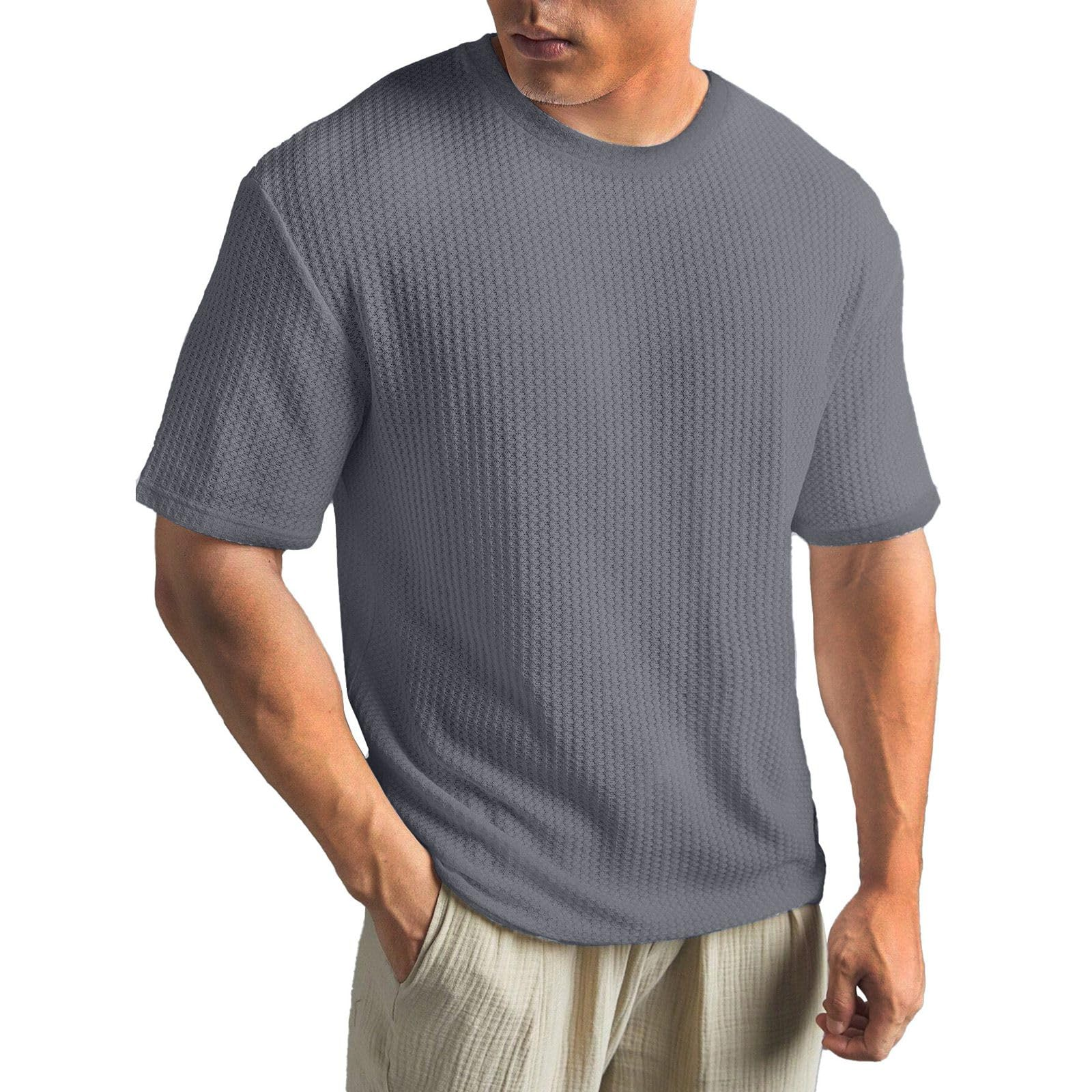 Men's Summer Casual Versatile Stylish Short-sleeve T-shirt