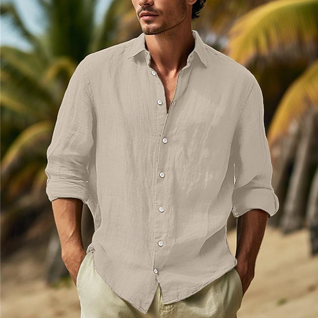 49% OFF🔥Men's Shirt Cotton Linen Summer Shirt