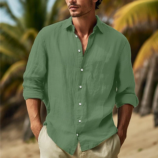 49% OFF🔥Men's Shirt Cotton Linen Summer Shirt