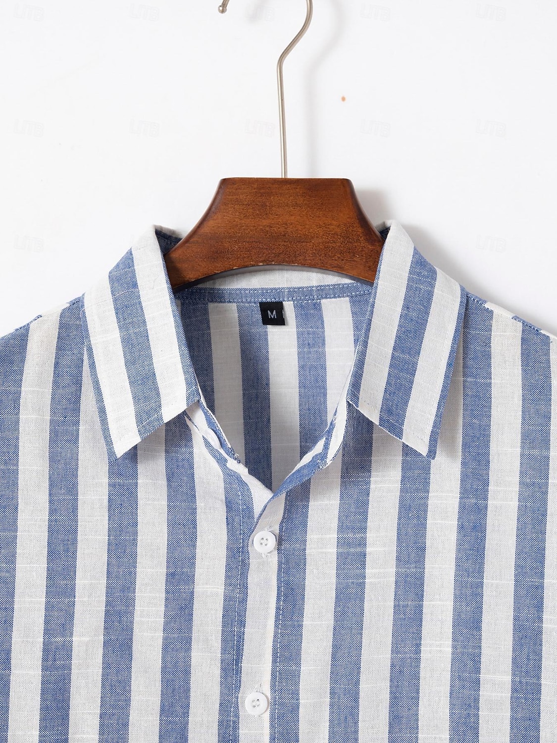 Uomo's Shirt Linen Shirt Summer Shirt Beach Shirt Cotton Linen Shirt Camicie a righe A righe Vacation Hawaiano Yellow Red Blue Green Manica lunga Risvolto Spring &  Fall Clothing Apparel Abbottonatura 2025 - $28.99 –P3