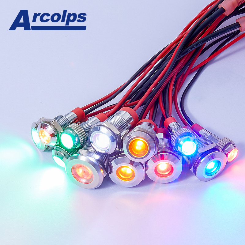 ARCOLPS Wear-resistant Led Lighting With wires Mental indicators