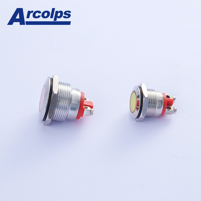 ARCOLPS 16mm Led Lighting With wires Mental indicators