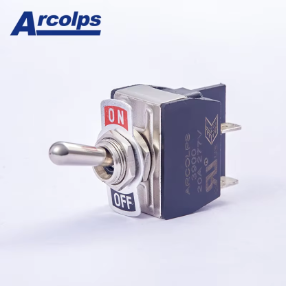 Toggle Switch DPDT On-Off-On IP67 Waterproof Metal Lever Switch