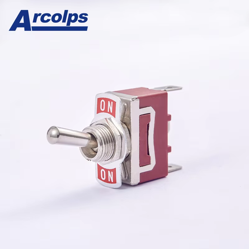 Toggle Switch DPDT On-Off-On IP67 Waterproof Metal Lever Switch