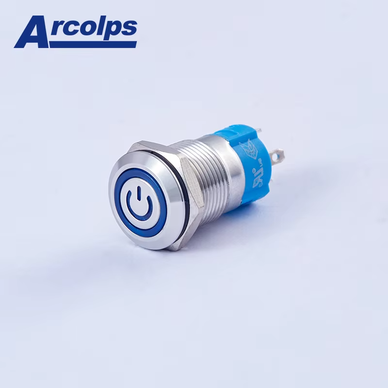 ARCOLPS 12 MM Metal Push Button Switch