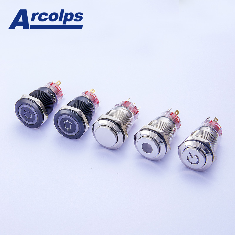ARCOLPS 19 MM Metal Push Button Switch