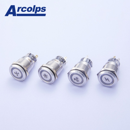 ARCOLPS 19 MM Metal Push Button Switch