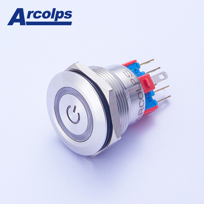ARCOLPS 25 MM Metal Push Button Switch