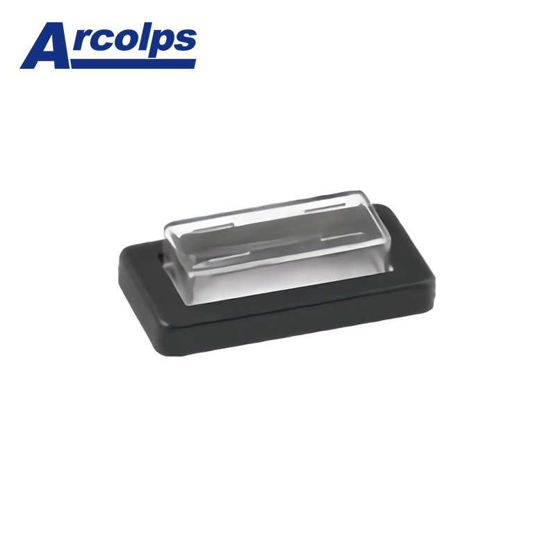 ARCOLPS Wear-Resistant Boat-Type Rocker Switch with LED Lighting – High-Quality Square Plastic Case