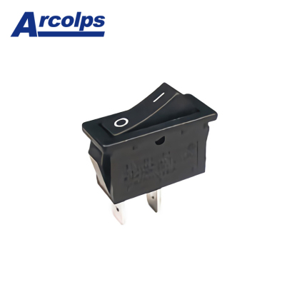 ARCOLPS Wear-Resistant Boat-Type Rocker Switch with LED Lighting – High-Quality Square Plastic Case