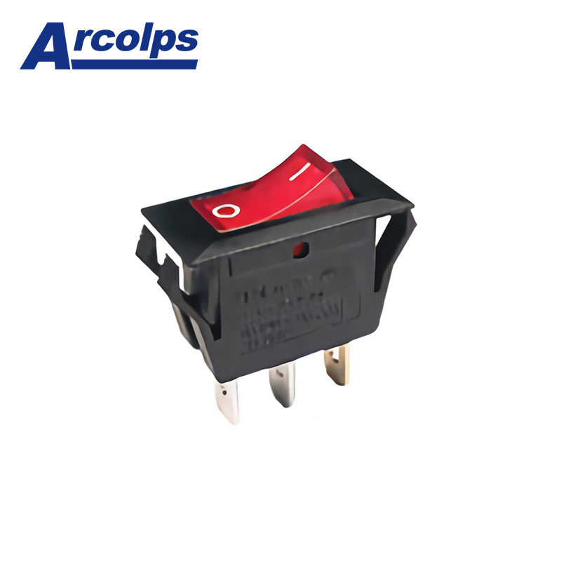 ARCOLPS One-Stop High-Lifespan Wear-Resistant Mini Boat-Type Rocker Switch