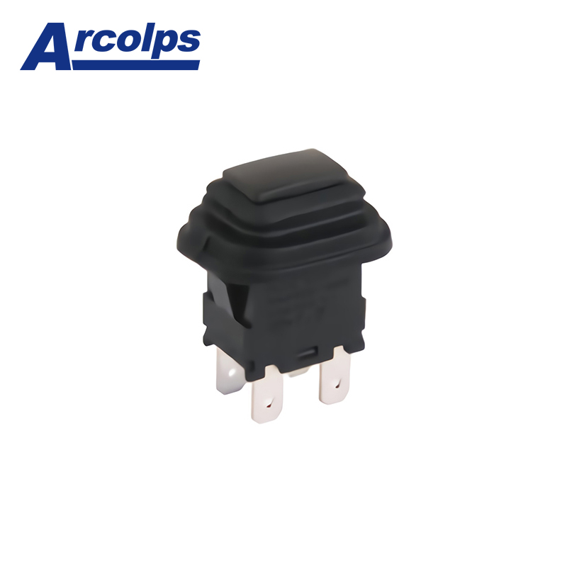 ARCOLPS High-Temperature Resistant Small Multifunction Power Push Button Switch