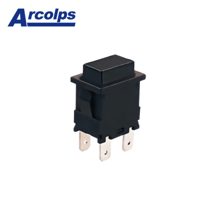 ARCOLPS Durable Plastic Enclosure Square Power Push Button Switch