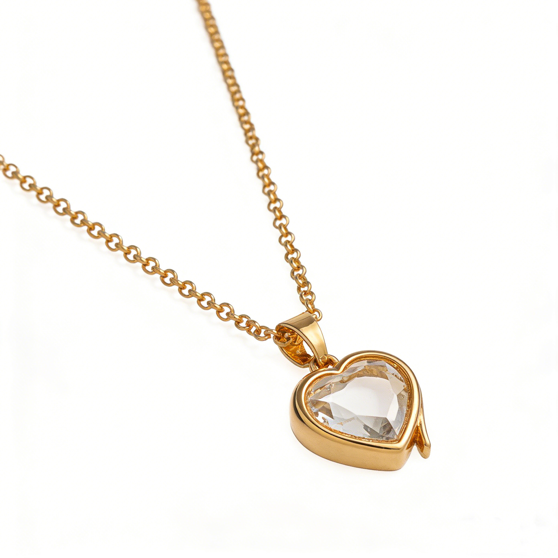 Personalized Floating Glass Locket Necklace - Custom DIY Charm Pendant with CZ Initials & Mini Charms